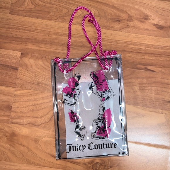 Brand New in Packaging Juicy Couture Clear Handbag Tote - Picture 1 of 7